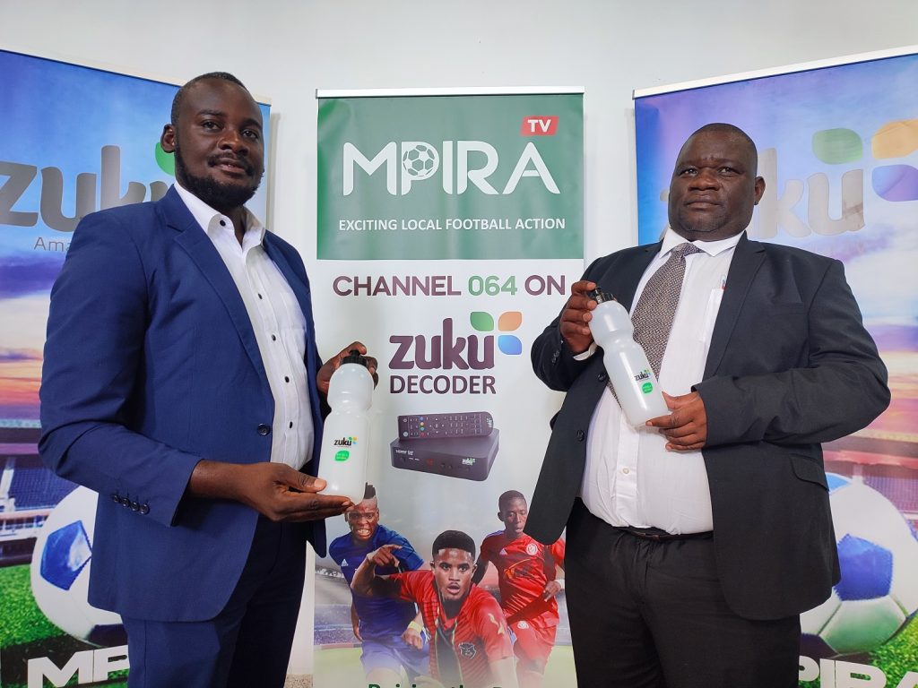 Zuku TV donates branded drinking bottles to Sulom
