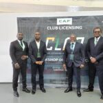 FAM delegation in Angola for  CAF CL online platform workshop