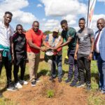 Four nations team plant trees in Lilongwe