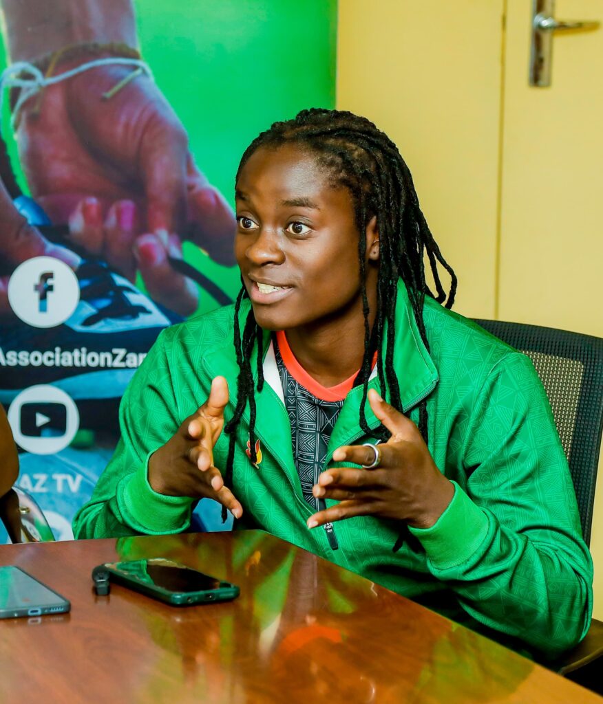 Scorchers captain, Tabitha Chawinga vows to beat Zambia